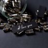 50pcs Message Capsule Valentines Day Gift Ideas Party Favors Love Gift for Boyfriend Girlfriend Baby Shower Birthday Wedding