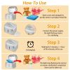 UV Disinfection Bag, Portable LED UV Sanitizer Box USB-Powered Travel UV Cleaner Bag