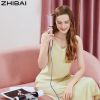 Automatic Hair Curler Auto Rotating Hair Curling Iron With 4 Adjustable Temps And Auto Shut-Off Pink Culing Wand With 1''Ceramic Barrel For Girls And