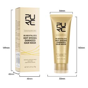 Coke Hair Restoration Soft Repair Non-steamed Wash-free Fluffy Mask (Option: 70ml)