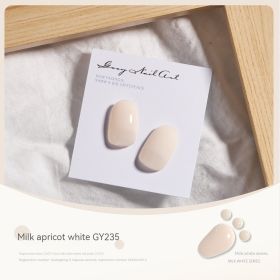 Milk White Series UV Polish Yogurt Rice White Milk Nails (Option: Milk Apricot White ã€)