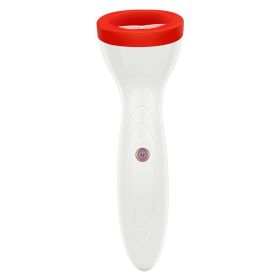 Electric Silicone Lip Augmentation Device Beauty Tool (Option: White-USB)