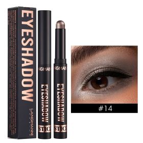 Eye Shadow Stick Waterproof And Durable Hot Sale Smudges Shimmer Matte (Option: 14 Style)