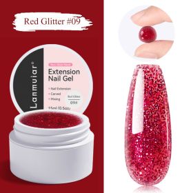 Non-stick Hand Pinch Shaping UV Nail Extension (Option: LM17109-1pc)