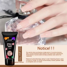 Crystal Extended Glue Nail Beauty UV (Option: Crystal Extended Glue No 15)