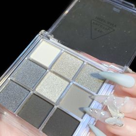 Smoky Makeup Eye Shadow 9 Color Palette (Option: Eye Shadow Plate)