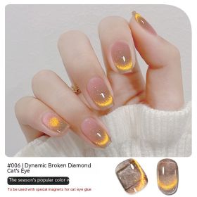Drill Cat's Eye Nail Polish Glue (Option: style06)