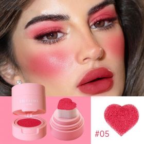 6 Color Love Air Cushion Blusher Seal Repair Liquid Blush (Option: 05color)