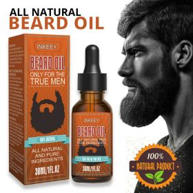 Beard Oil For MEN Hair Growth Oil Serum Mustache Grooming Growing Moisturizer US (Option: Hair Growth Oil Serum-Beard Oil)