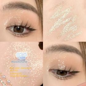 Crouching Silkworm Lazy Eye Makeup Thin And Glittering Pearlescent Bright Novice Style Brightening Eyeliner (Option: 500mg-Eye Shadow Pen 02)