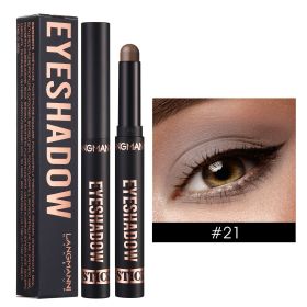 Eye Shadow Stick Waterproof And Durable Hot Sale Smudges Shimmer Matte (Option: 21 Style)