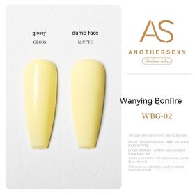 Yellow Nail Oil Gel New Whitening Nail Shop Special Set (Option: 02style)