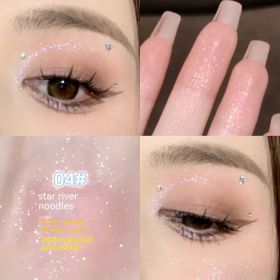 Crouching Silkworm Lazy Eye Makeup Thin And Glittering Pearlescent Bright Novice Style Brightening Eyeliner (Option: 500mg-Eye Shadow Pen 04)