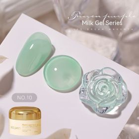 Milk Jelly Solid Color Summer Ice UV Polish (Option: Milk Jelly 10)