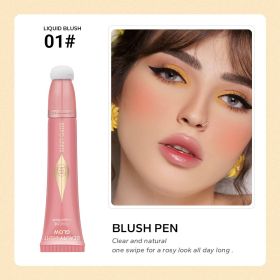 Liquid Blush Highlight Shading Pen (Option: 15ml-Blush Lotion 1)