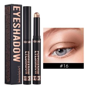 Eye Shadow Stick Waterproof And Durable Hot Sale Smudges Shimmer Matte (Option: 16 Style)