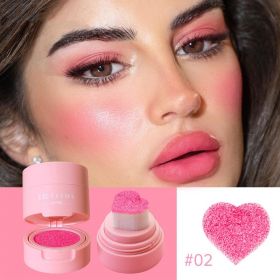 6 Color Love Air Cushion Blusher Seal Repair Liquid Blush (Option: 02color)