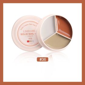 Cream Nail Polish Eye Shadow Bag (Option: 3color36)