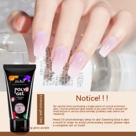 Crystal Extended Glue Nail Beauty UV (Option: Crystal Extended Glue No 8)