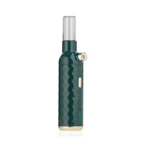 Portable Oxygen Injection Skin Spray Spray Handheld High Pressure Water Replenishing Instrument (Color: Green)