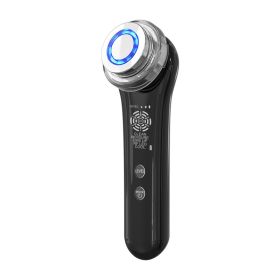 Photon Skin Rejuvenation Handheld Massage Radio Frequency Device (Color: Black)