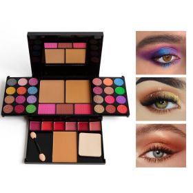 Non Staining Pearlescent Matt Easy To Color 36 Color Eye Shadow Plate (Option: 36Colors)