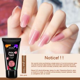 Crystal Extended Glue Nail Beauty UV (Option: Crystal Extended Glue No 11)