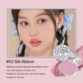 Ballet Velvet Fog Relief Powder Blusher (Option: 03Soft Silk Ribbon)