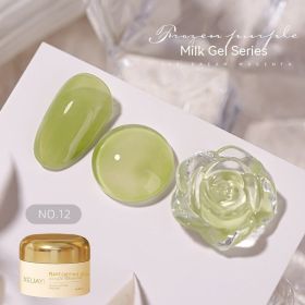 Milk Jelly Solid Color Summer Ice UV Polish (Option: Milk Jelly 12)