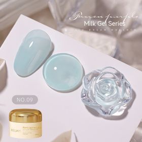 Milk Jelly Solid Color Summer Ice UV Polish (Option: Milk Jelly 09)
