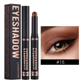 Eye Shadow Stick Waterproof And Durable Hot Sale Smudges Shimmer Matte (Option: 15 Style)