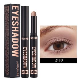 Eye Shadow Stick Waterproof And Durable Hot Sale Smudges Shimmer Matte (Option: 19 Style)