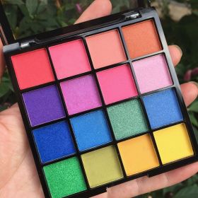 Shadow Plate 16-color Performance Stage Makeup (Option: Stage Makeup Eye Shadow)