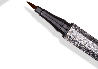 Starry Sky Liquid Eyeliner Pen Waterproof Long Lasting No Smudge (Color: brown)