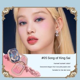 Tri Color Gradient Powder Blusher Matte (Option: 05Song of Sirens)