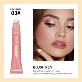Liquid Blush Highlight Shading Pen (Option: 15ml-Blush Lotion 3)