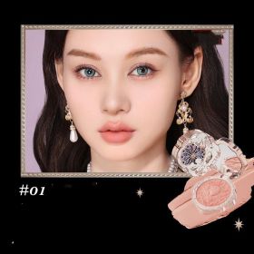 Powder Blusher Cream Expands Atmosphere And Concealer (Option: 01Sacred Heart Lily)