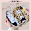 Multifunctional Fashion Travel Cosmetic Bag, Large Capacity Women's Makeup Bag