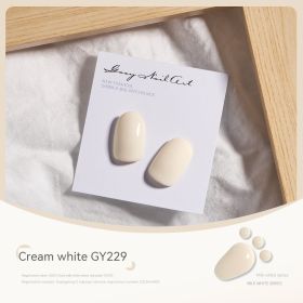 Milk White Series UV Polish Yogurt Rice White Milk Nails (Option: Cream White ã€)