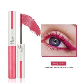 Color Mascara Long Curling Waterproof Smear-proof (Option: 04color)