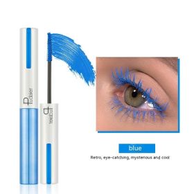 Color Mascara Long Curling Waterproof Smear-proof (Option: 02color)